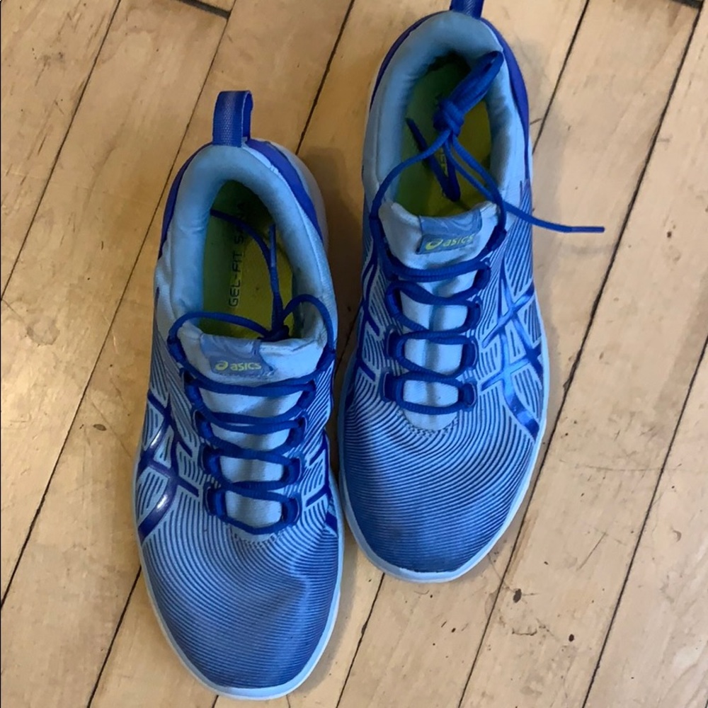 Asics Gel Fit Sana, blue, size 7.5